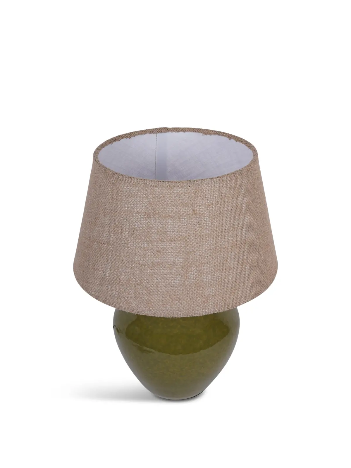 Aubrey Green Ceramic Table Lamp Small E27 60W 1